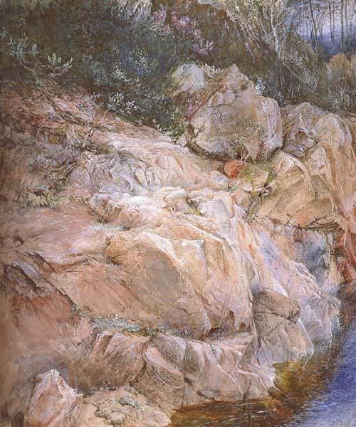 John Ruskin,HRWS In the Pass of Killiecrankie (mk46) Spain oil painting art